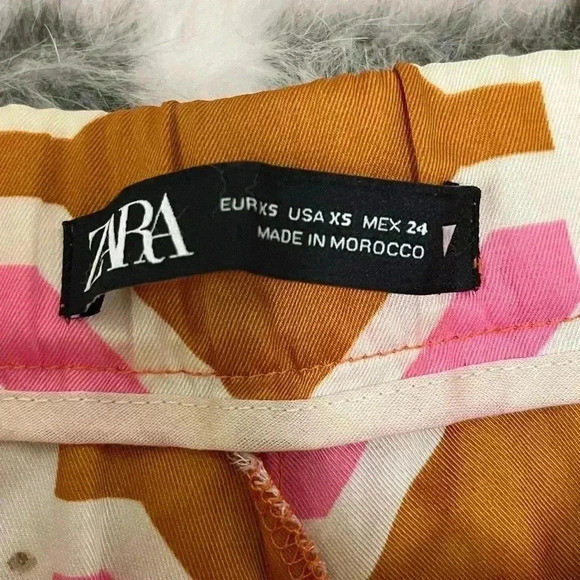 ZARA Pijama style trousers pants BLOGGERS FAV sz XS - Picture 6 of 9